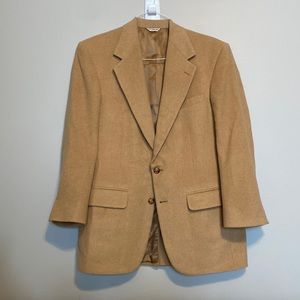 Bill Blass Camel Hair Suit Coat